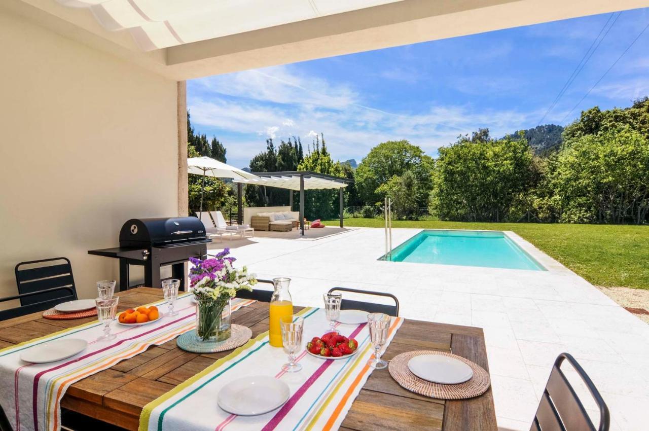 Hort Petit De Ternelles Underfloor Heating Villa Pollenca Bagian luar foto